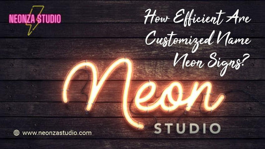 Customized name neon signs