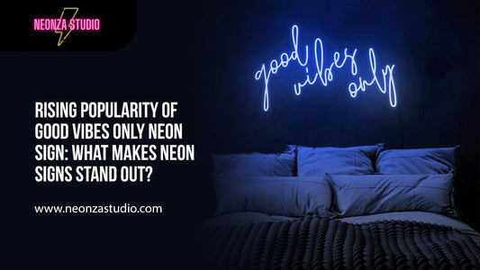 good vibes only neon signs