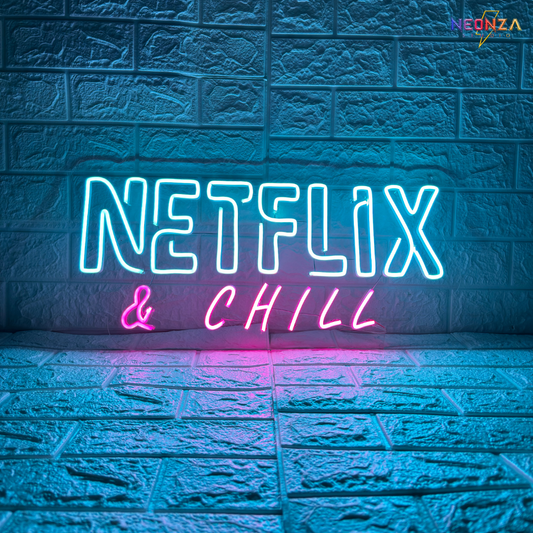 Netflix & Chill Neon Sign