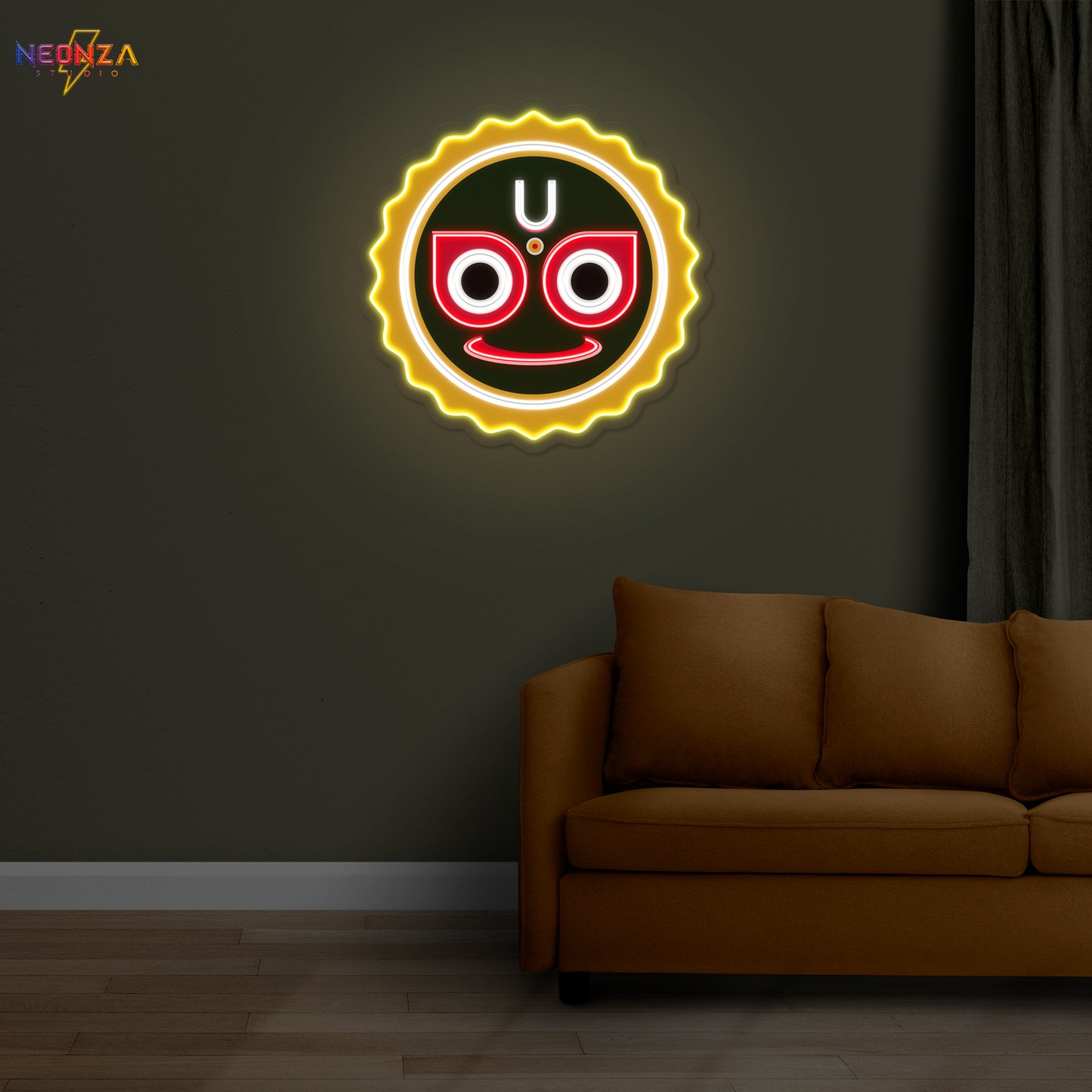 Lord Jaganath Neon Sign Artwork