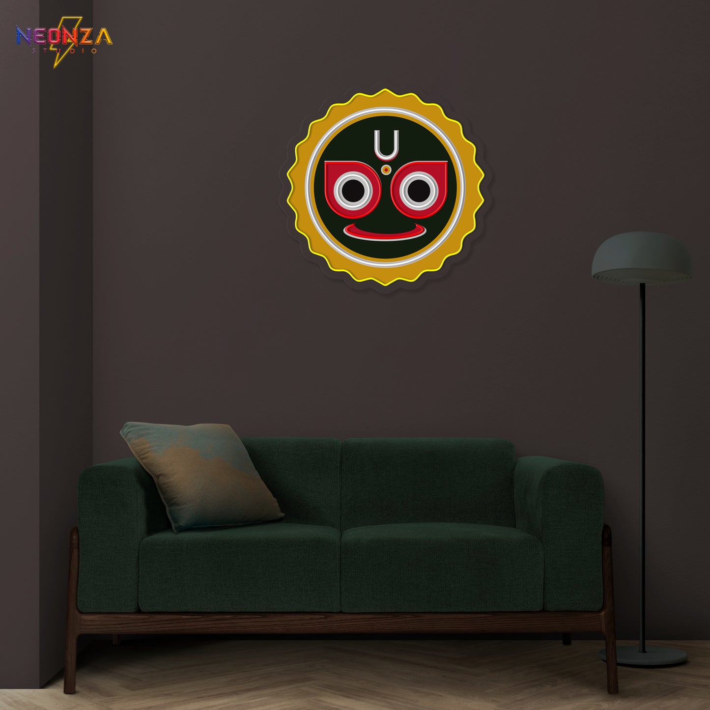 Lord Jaganath Neon Sign Artwork