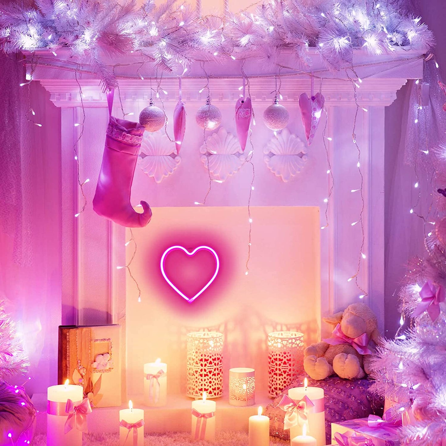 Heart Neon Sign - Neonzastudio