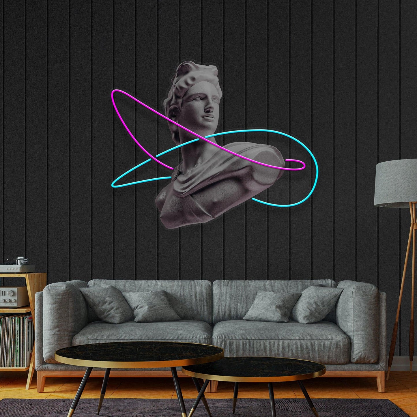 Apollo Led Neon Acrylic Artwork - Neonzastudio