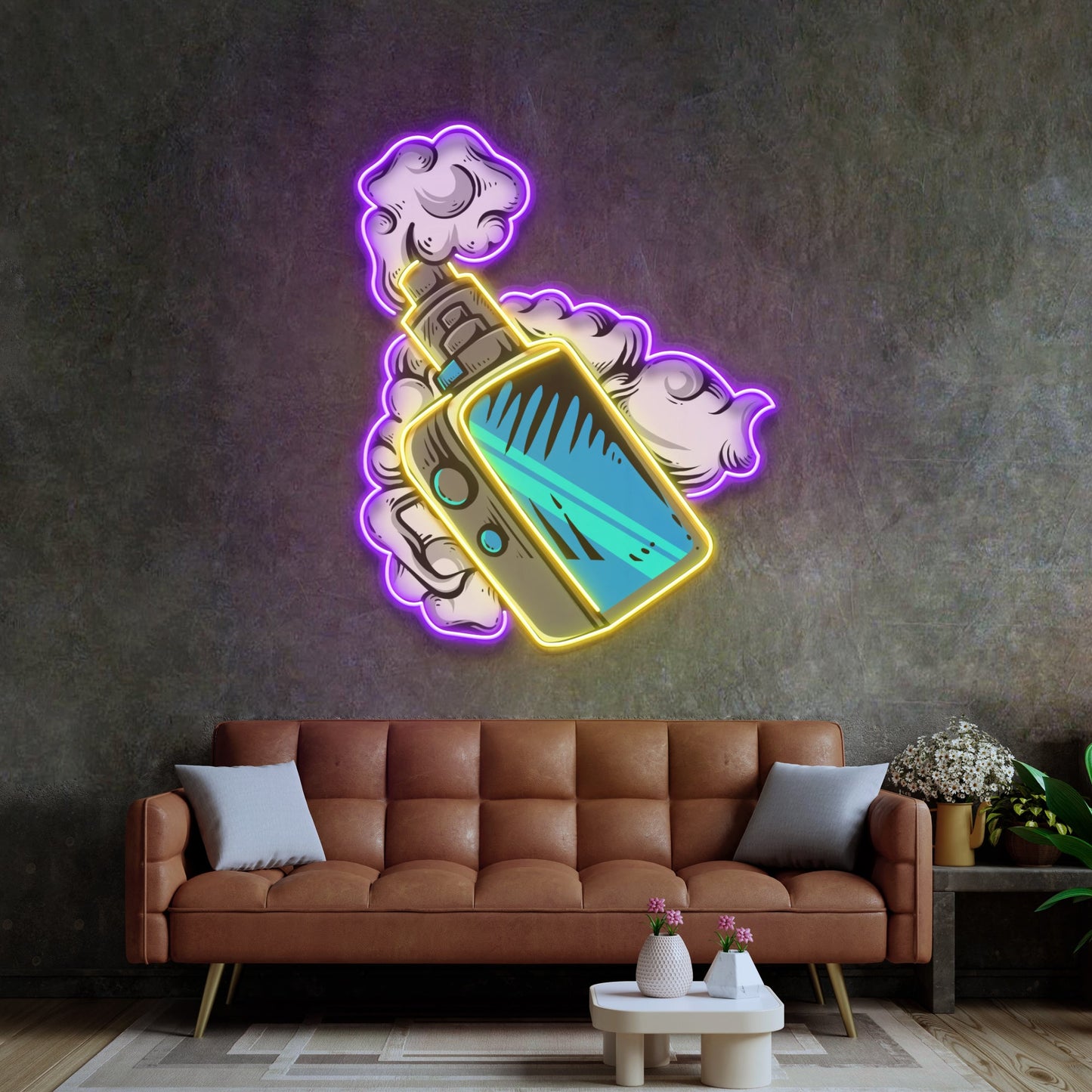 Bottle Bong LED Neon Sign Light Pop Art - Neonzastudio