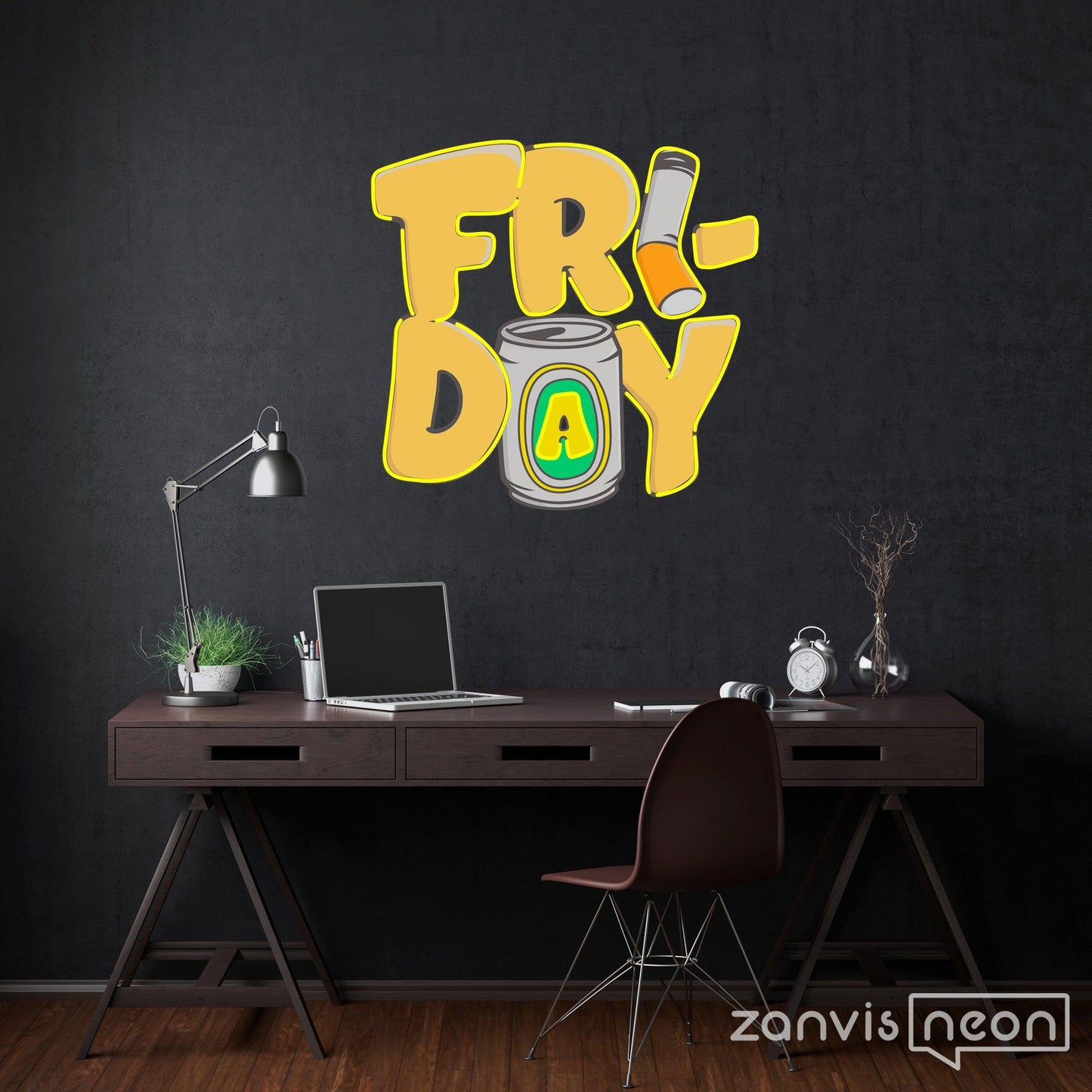 Friday Led Neon Acrylic Artwork - Neonzastudio