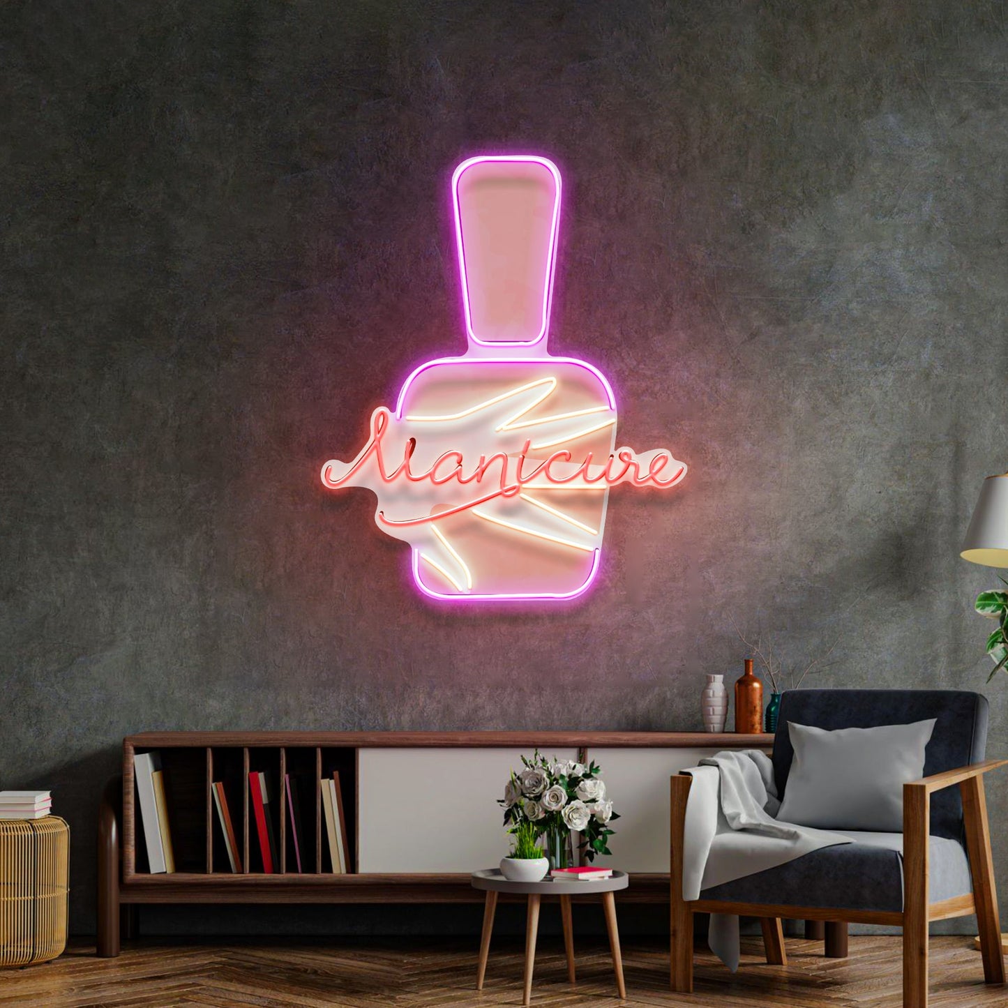 Manicure LED Neon Sign Light Pop Art - Neonzastudio