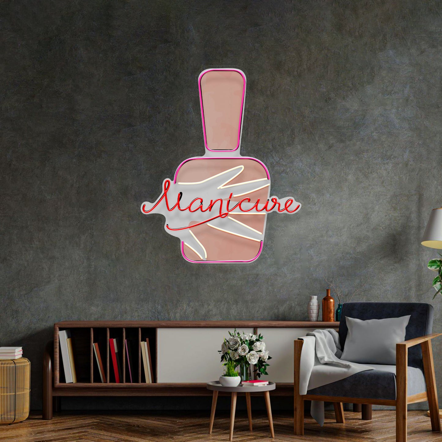Manicure LED Neon Sign Light Pop Art - Neonzastudio