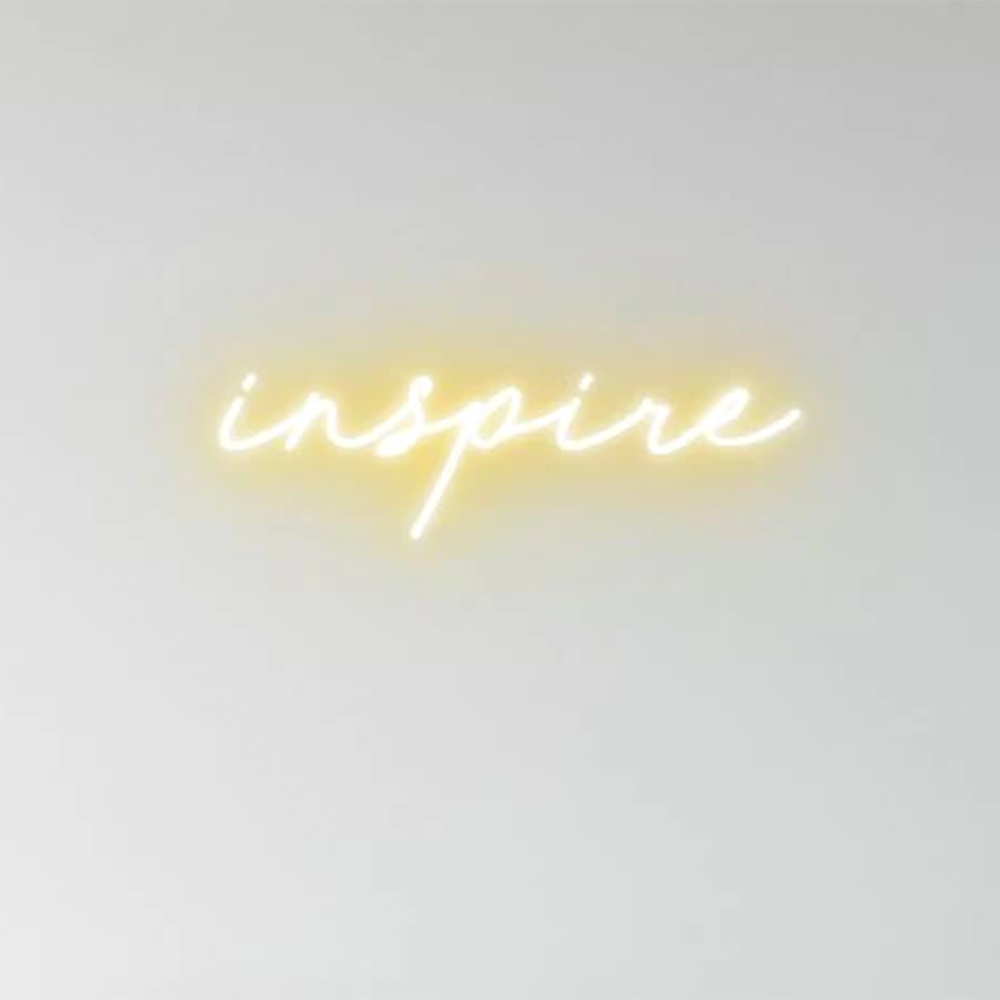 Inspire Neon Sign - Neonzastudio