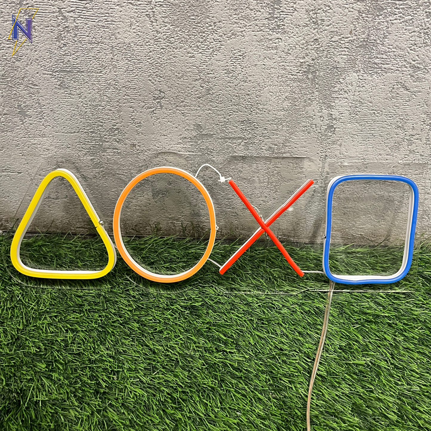 Game Button Neon Sign - Neonzastudio