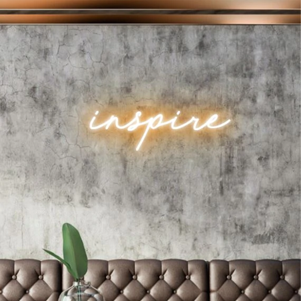 Inspire Neon Sign - Neonzastudio