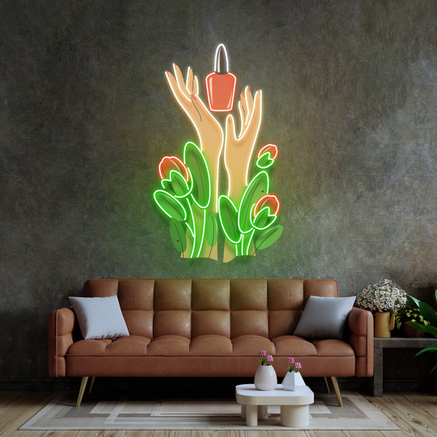 Nail Lover LED Neon Sign Light Pop Art - Neonzastudio