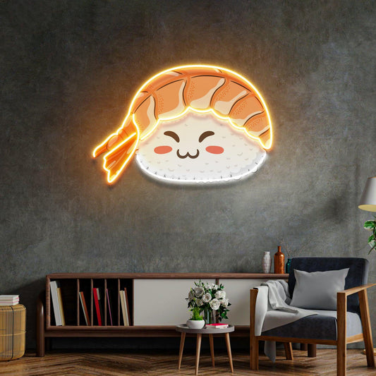 Nigiri Sushi Neon Acrylic Artwork - Neonzastudio