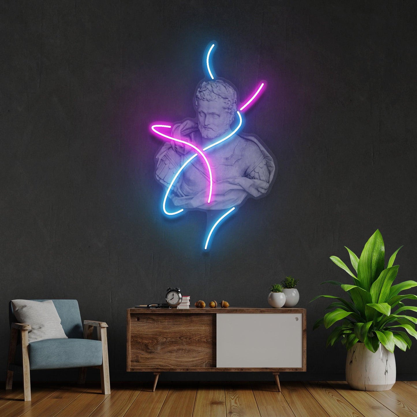 Philosophy Led Neon Acrylic Artwork - Neonzastudio
