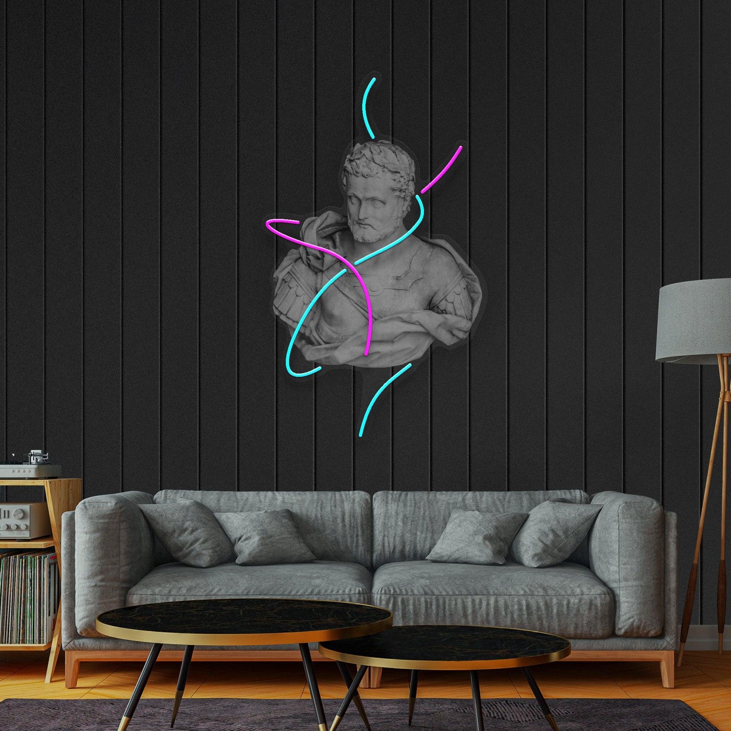 Philosophy Led Neon Acrylic Artwork - Neonzastudio