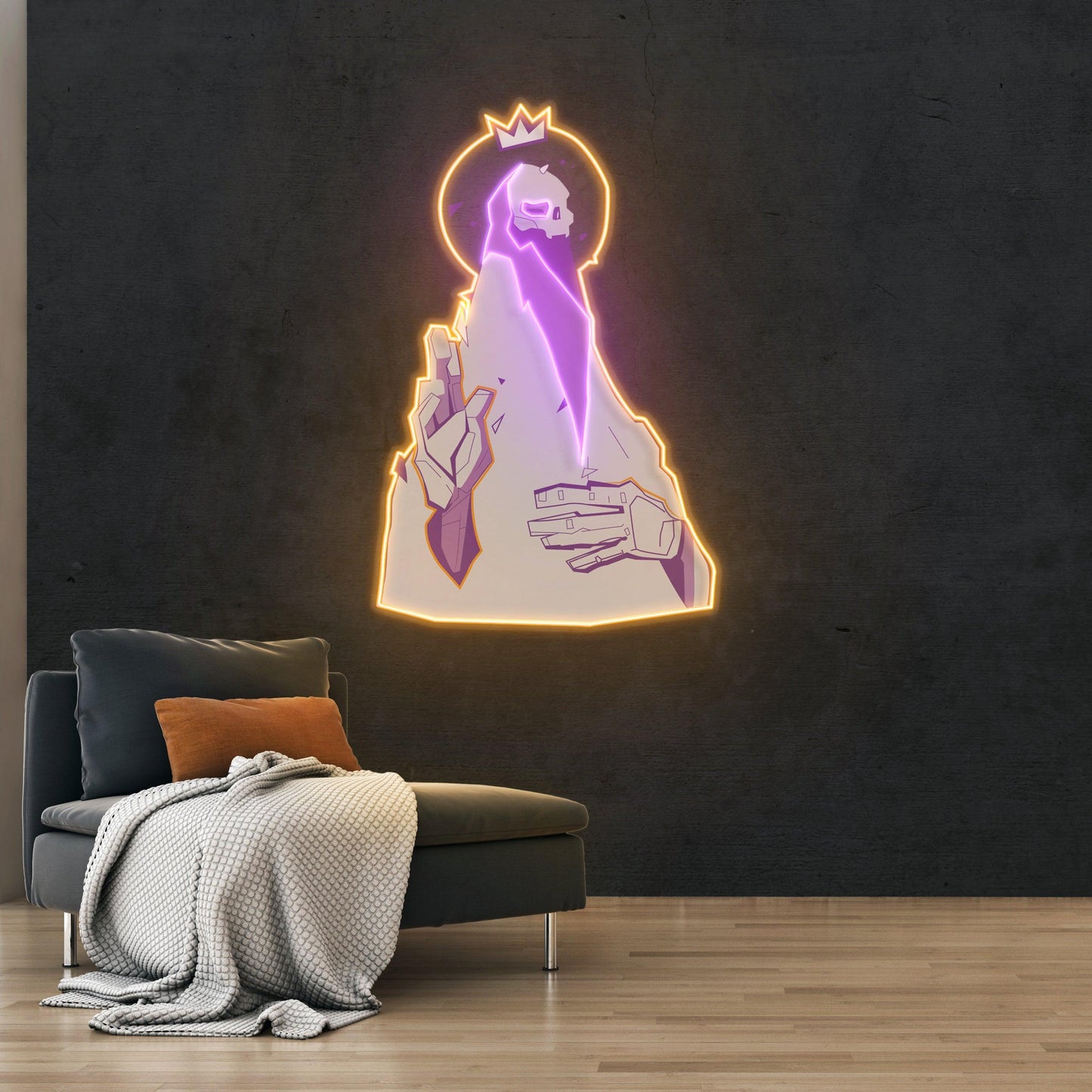 Pray Led Neon Acrylic Artwork - Neonzastudio
