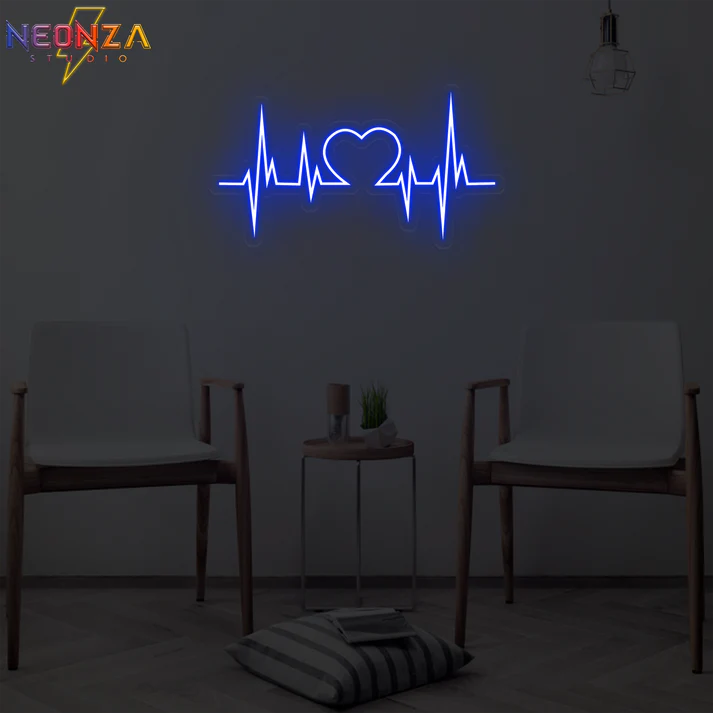 Heartbeat Neon Sign - Neonzastudio