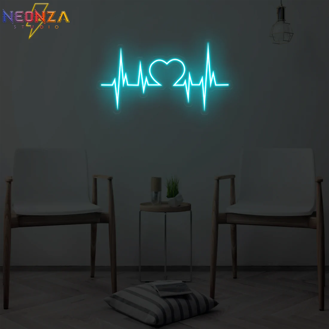 Heartbeat Neon Sign - Neonzastudio