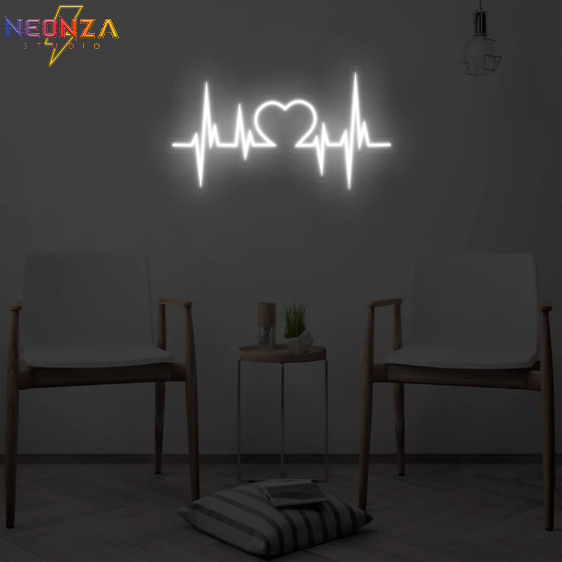 Heartbeat Neon Sign - Neonzastudio