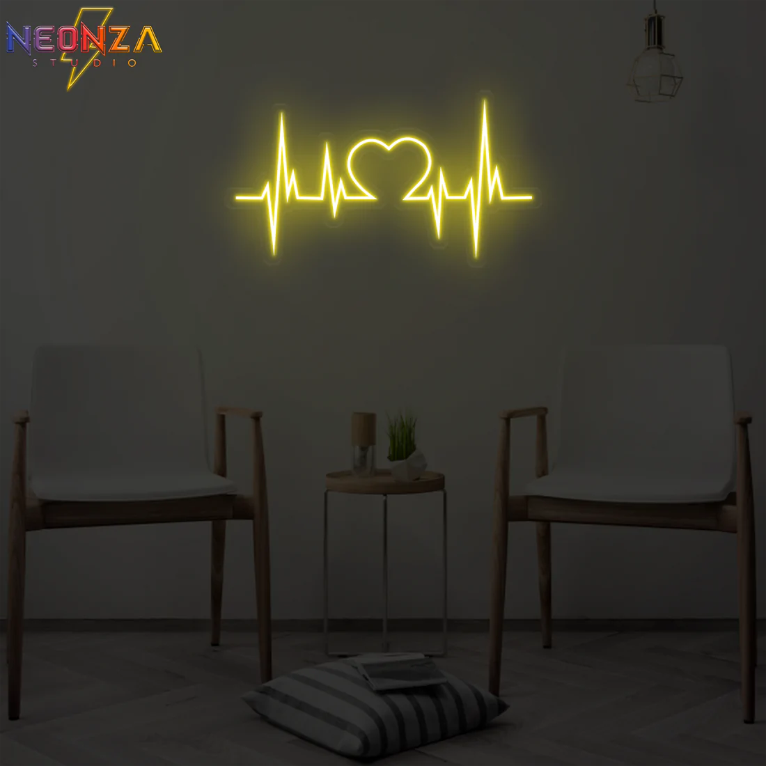 Heartbeat Neon Sign - Neonzastudio