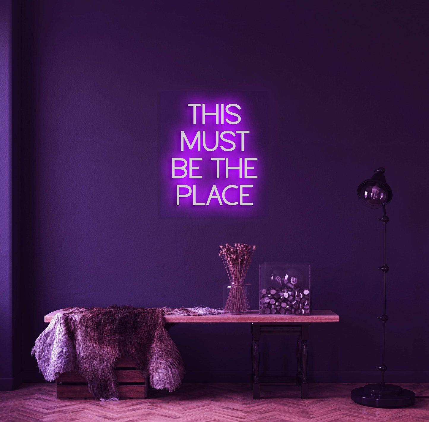 This Must Be The Place Neon Sign - Neonzastudio