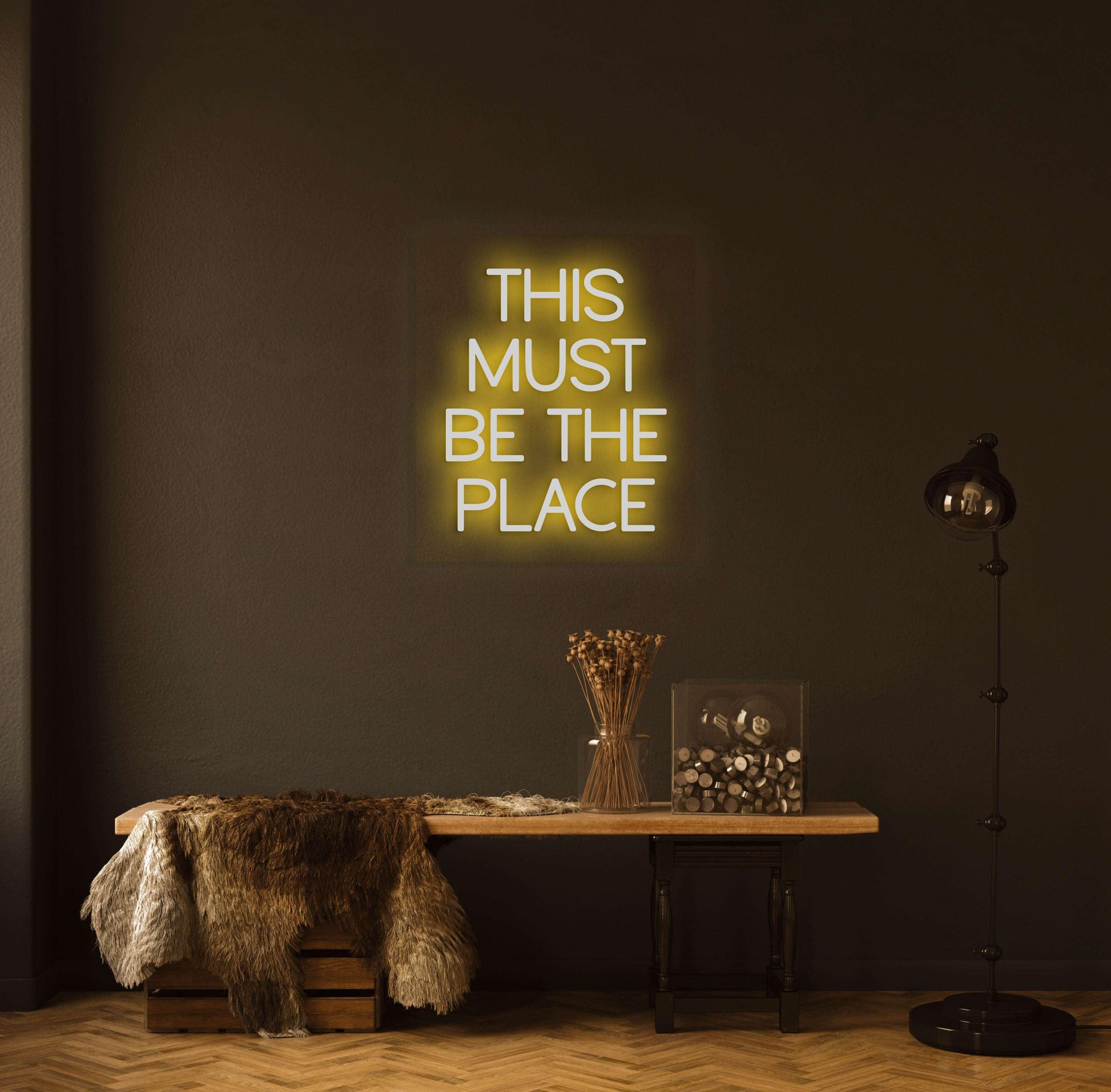 This Must Be The Place Neon Sign - Neonzastudio