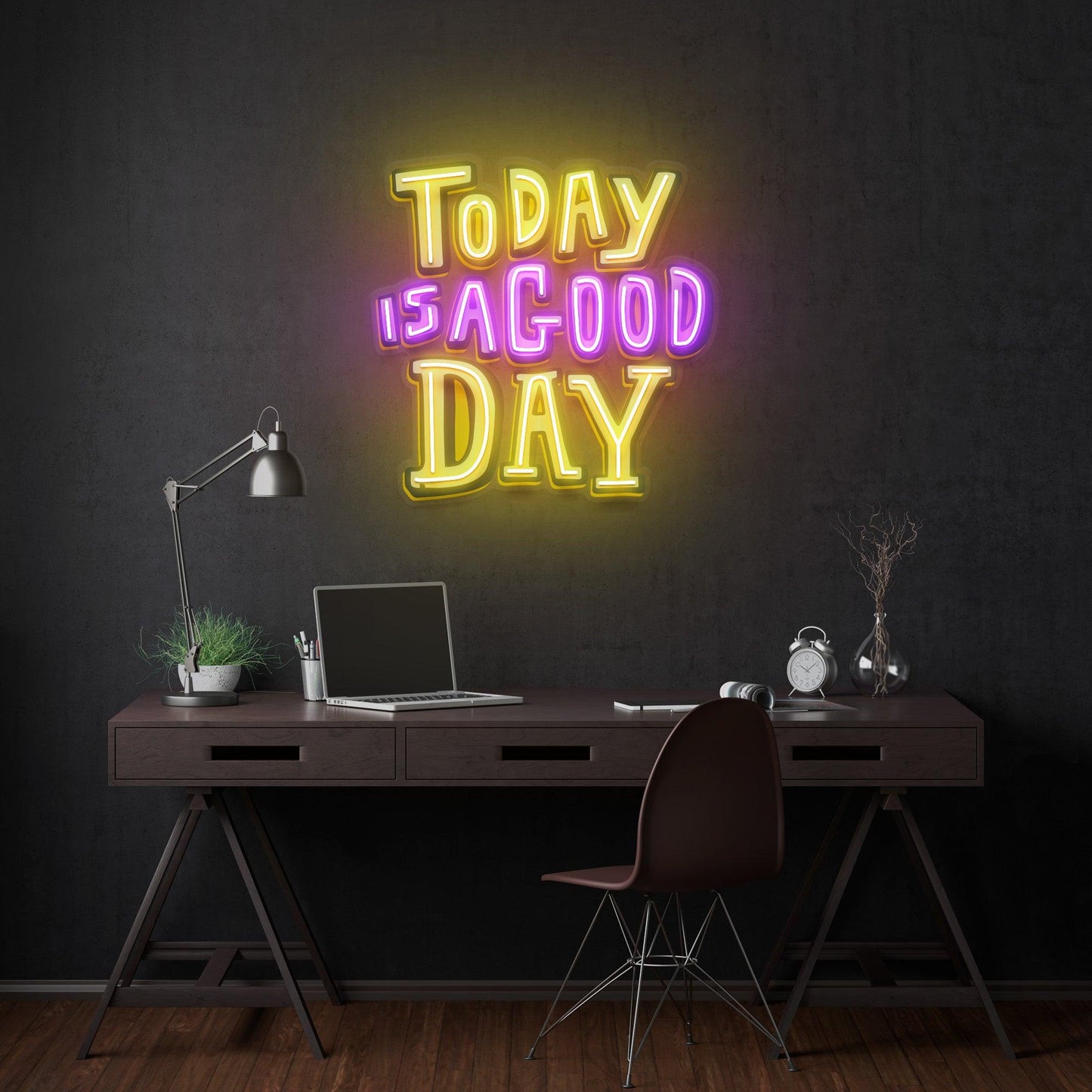Today Is A Good Day Led Neon Acrylic Artwork - Neonzastudio