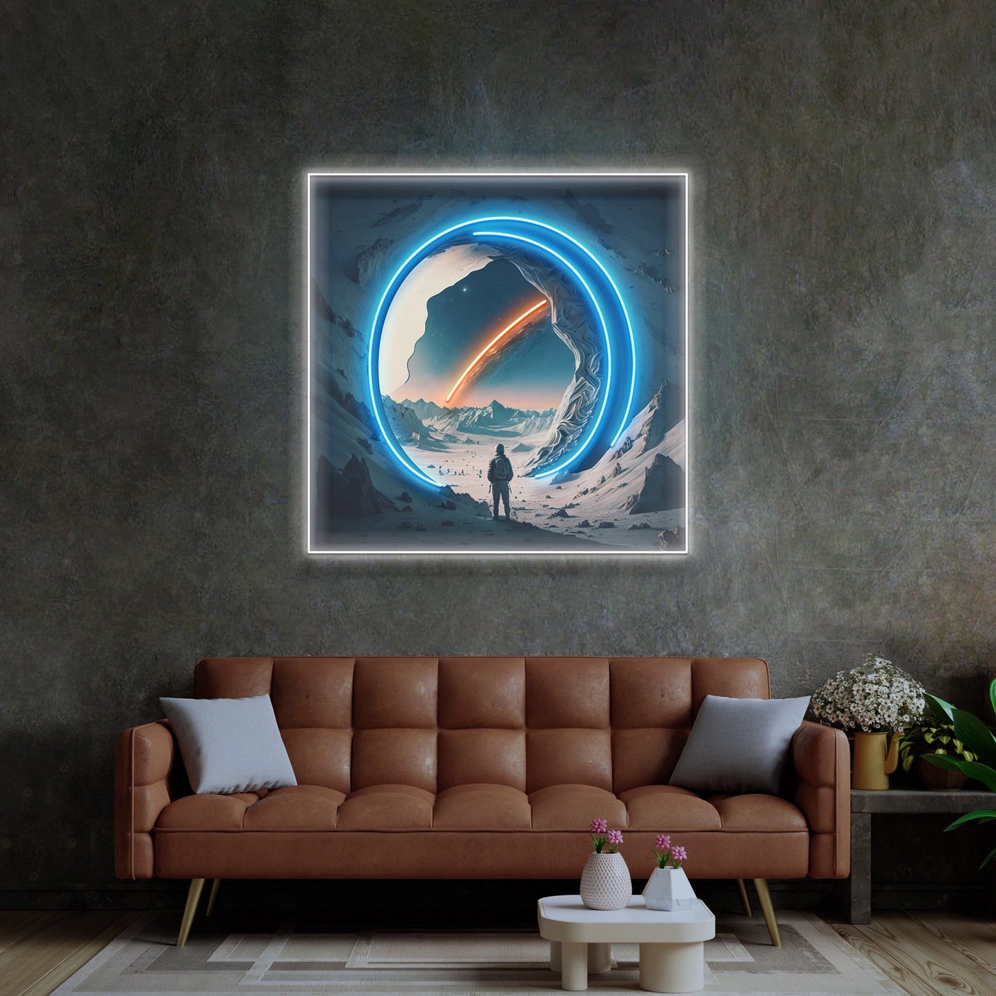 Astronaut Experiencing The Space LED Neon Sign Light Pop Art - Neonzastudio