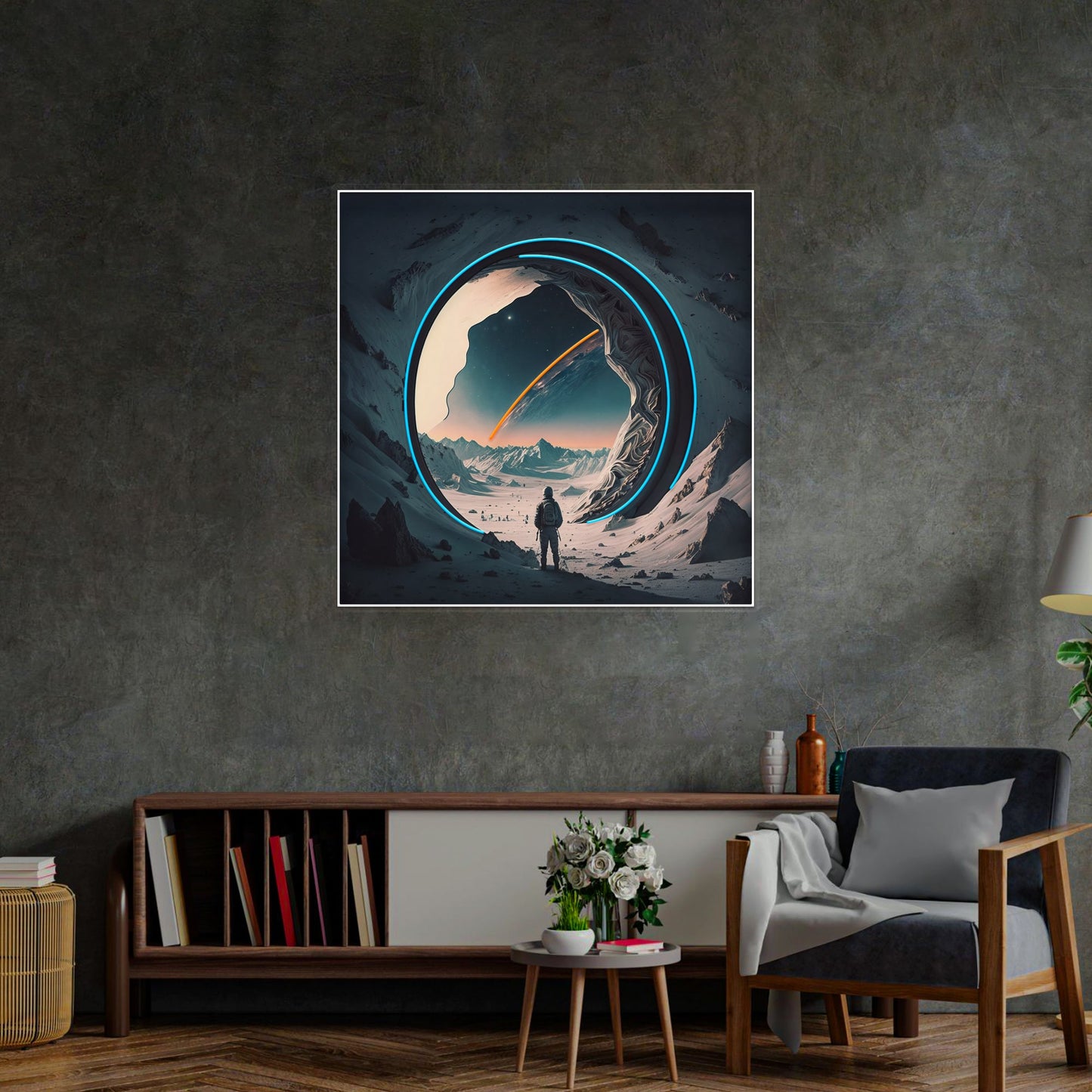 Astronaut Experiencing The Space LED Neon Sign Light Pop Art - Neonzastudio