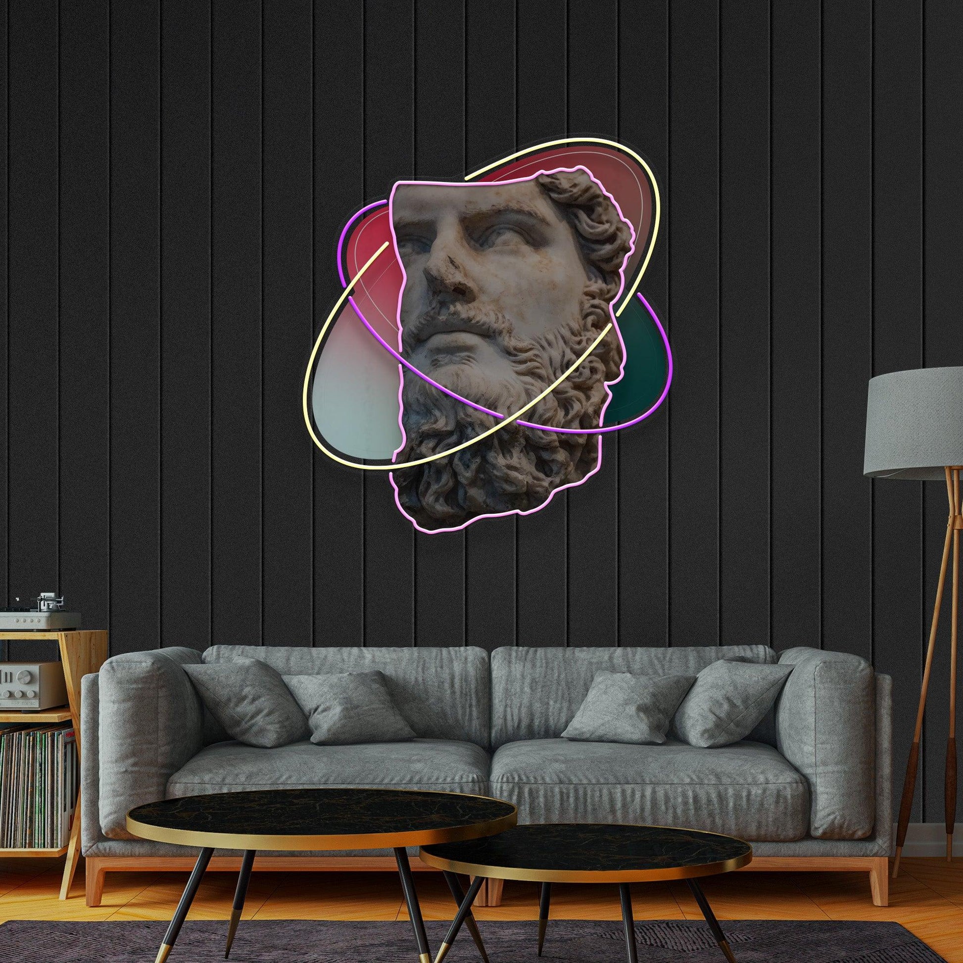 Colorful Sculpture Neon Acrylic Artwork - Neonzastudio