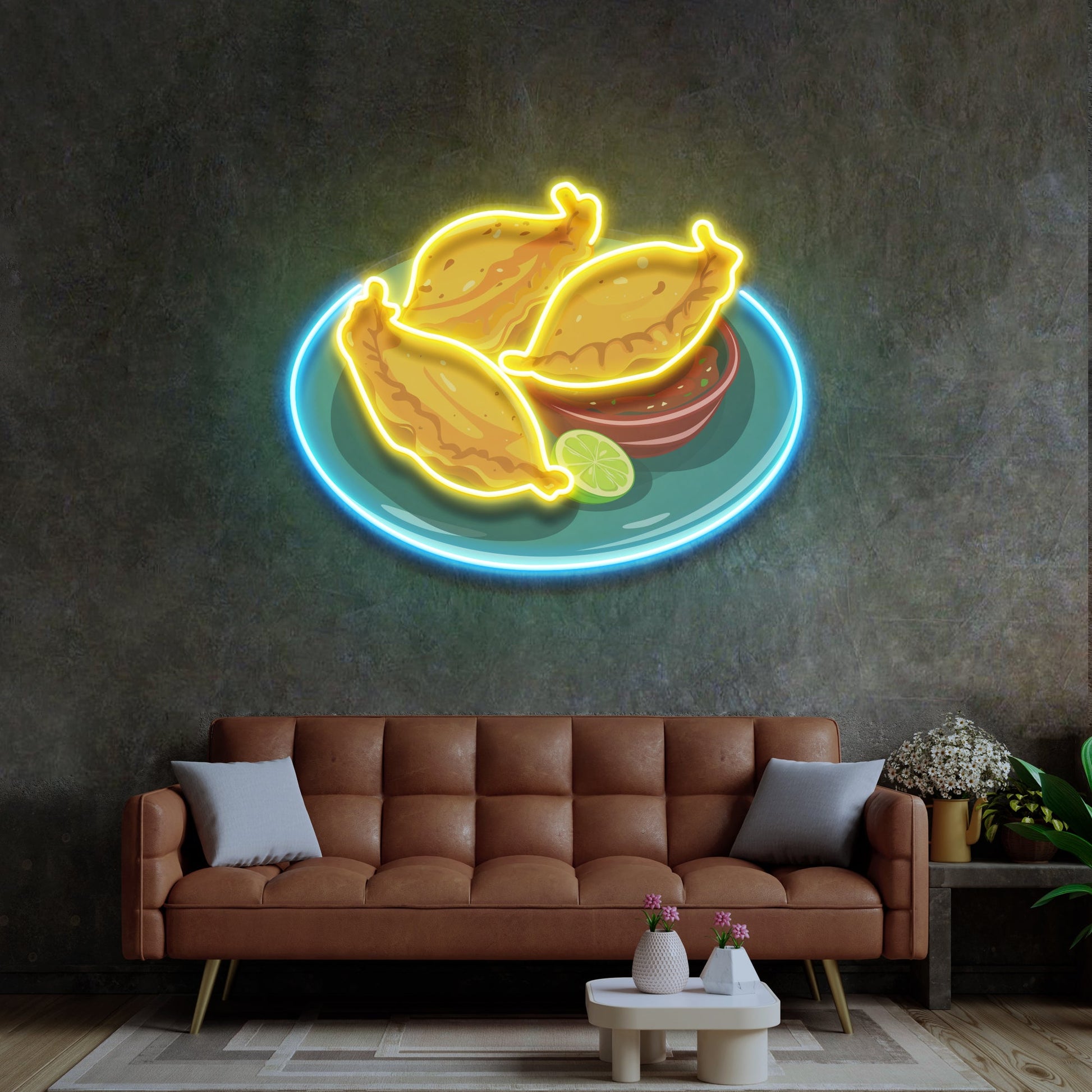 Empanada LED Neon Sign Light Pop Art - Neonzastudio