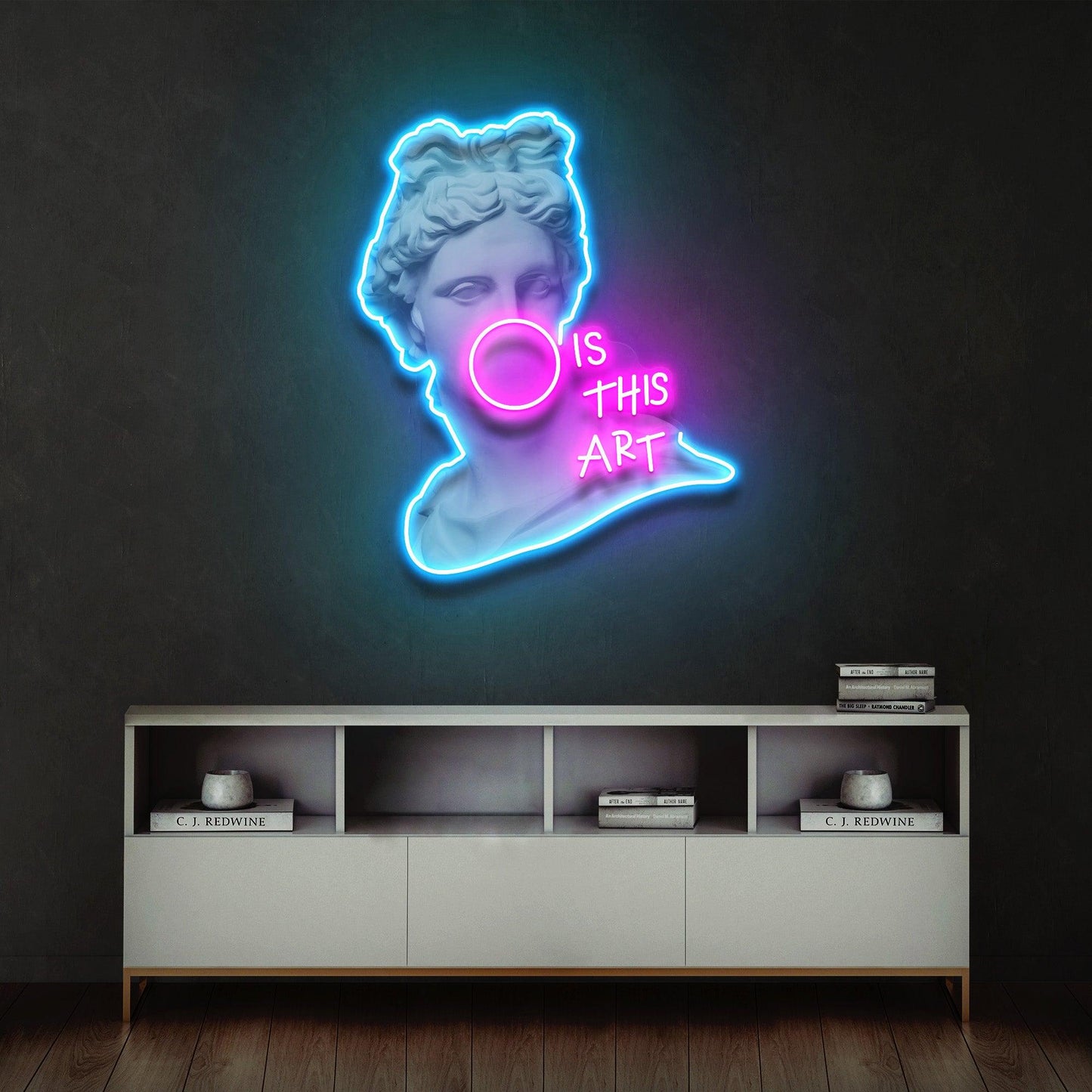 Is This Art Led Neon Acrylic Artwork - Neonzastudio