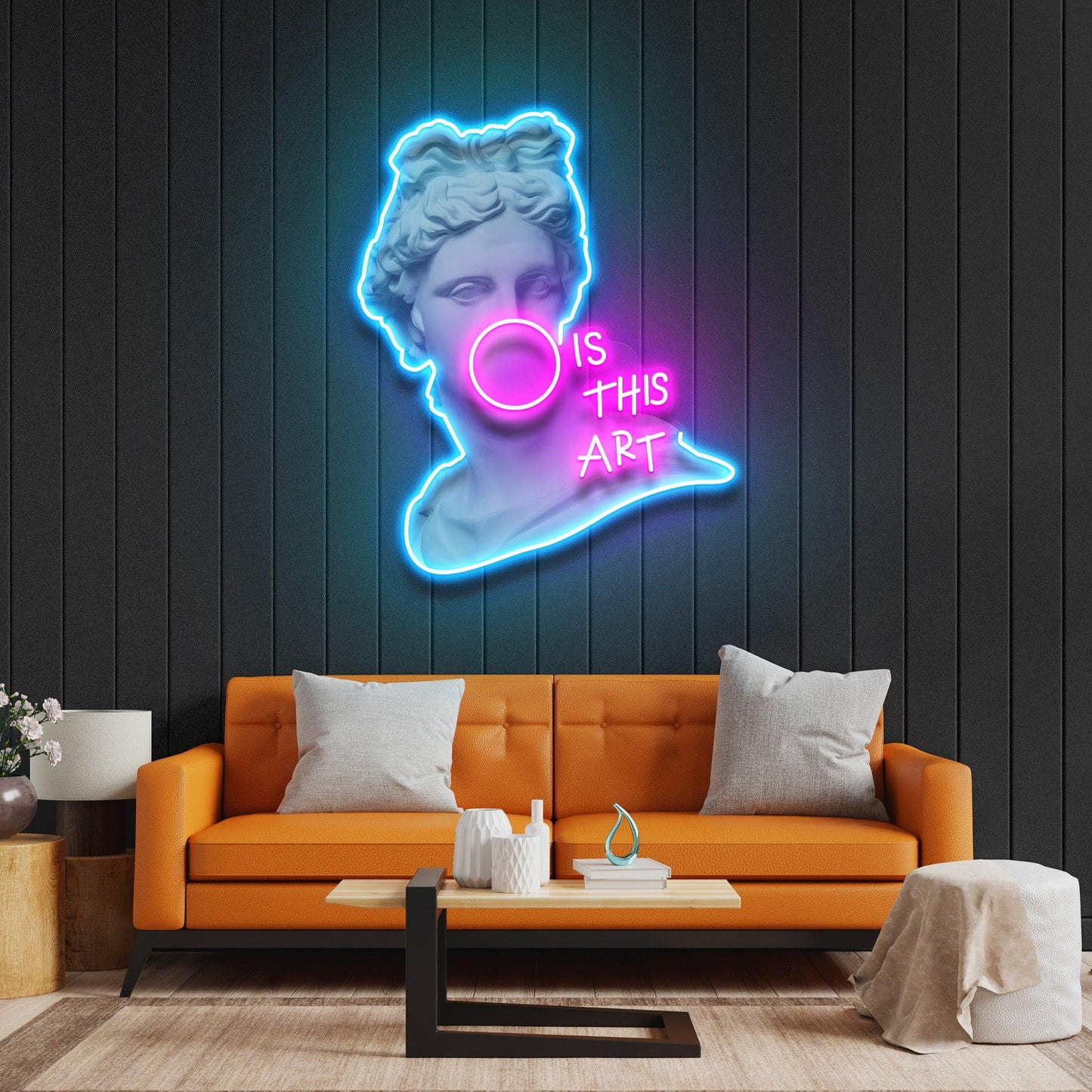 Is This Art Led Neon Acrylic Artwork - Neonzastudio