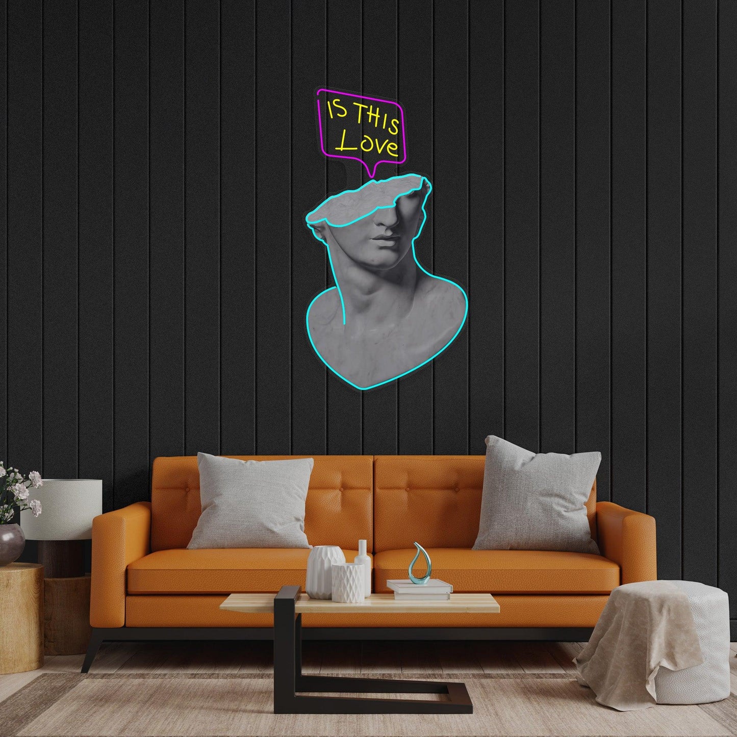 Is This Love Led Neon Acrylic Artwork - Neonzastudio