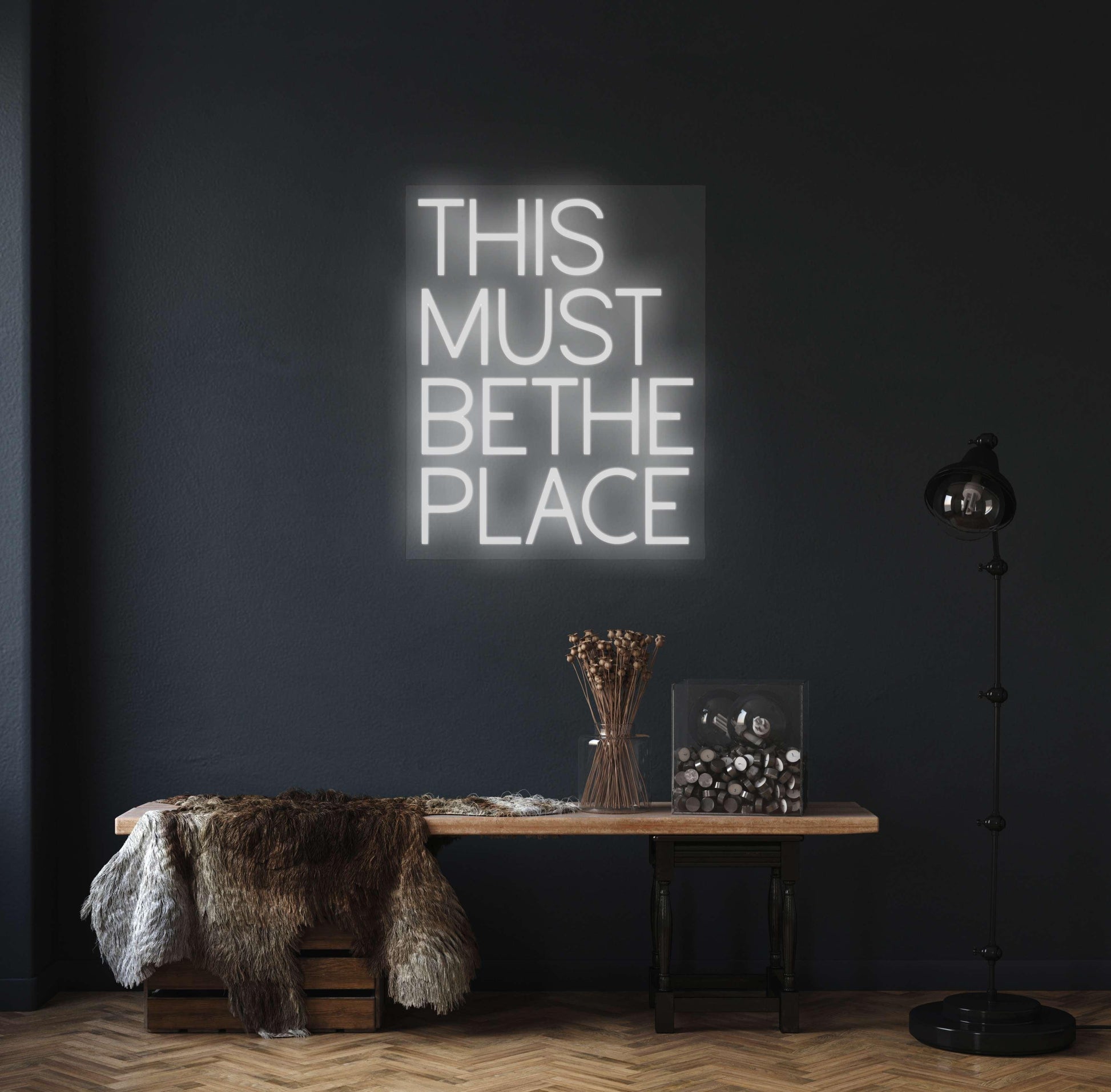 This Must Be The Place Neon Sign - Neonzastudio
