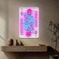 True Love Queen Card Collapse Art LED Neon Sign Light Pop Art