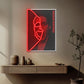 Hidden Mad Mind Collapse Art LED Neon Sign Light Pop Art