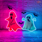 Halloween Ghost Cute Artwork Led Neon Sign Light