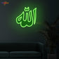 Allah Symbol Neonsign Artwork