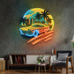 Car The Sunset LED Neon Sign Light Pop Art