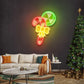 Christmas Candy Cane Led Neon Sign Light