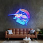 Colorful Ocean Fishing LED Neon Sign Light Pop Art