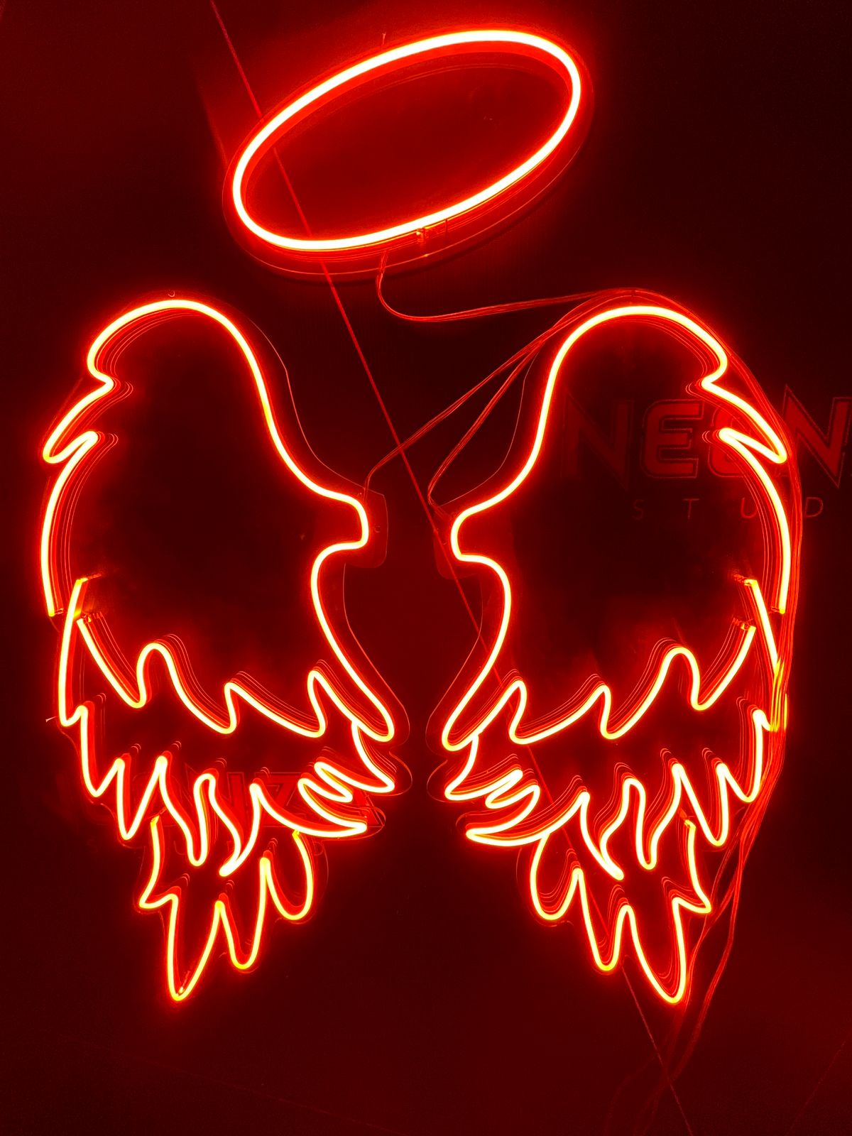 Neon Angel Wings Sign Custom LED Neon Signs Manufacturers