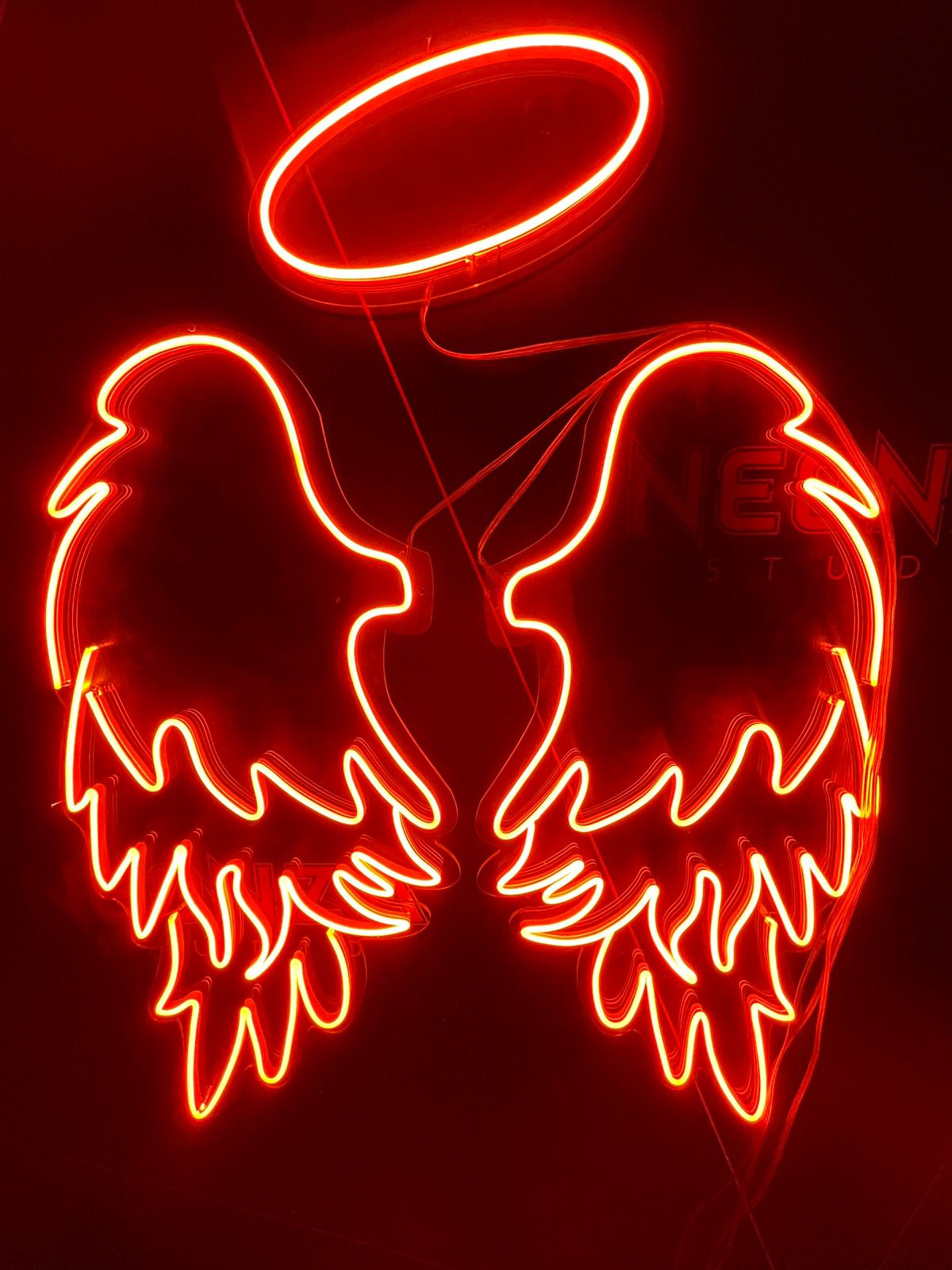 Angel Wings Neon Sign - Neonzastudio