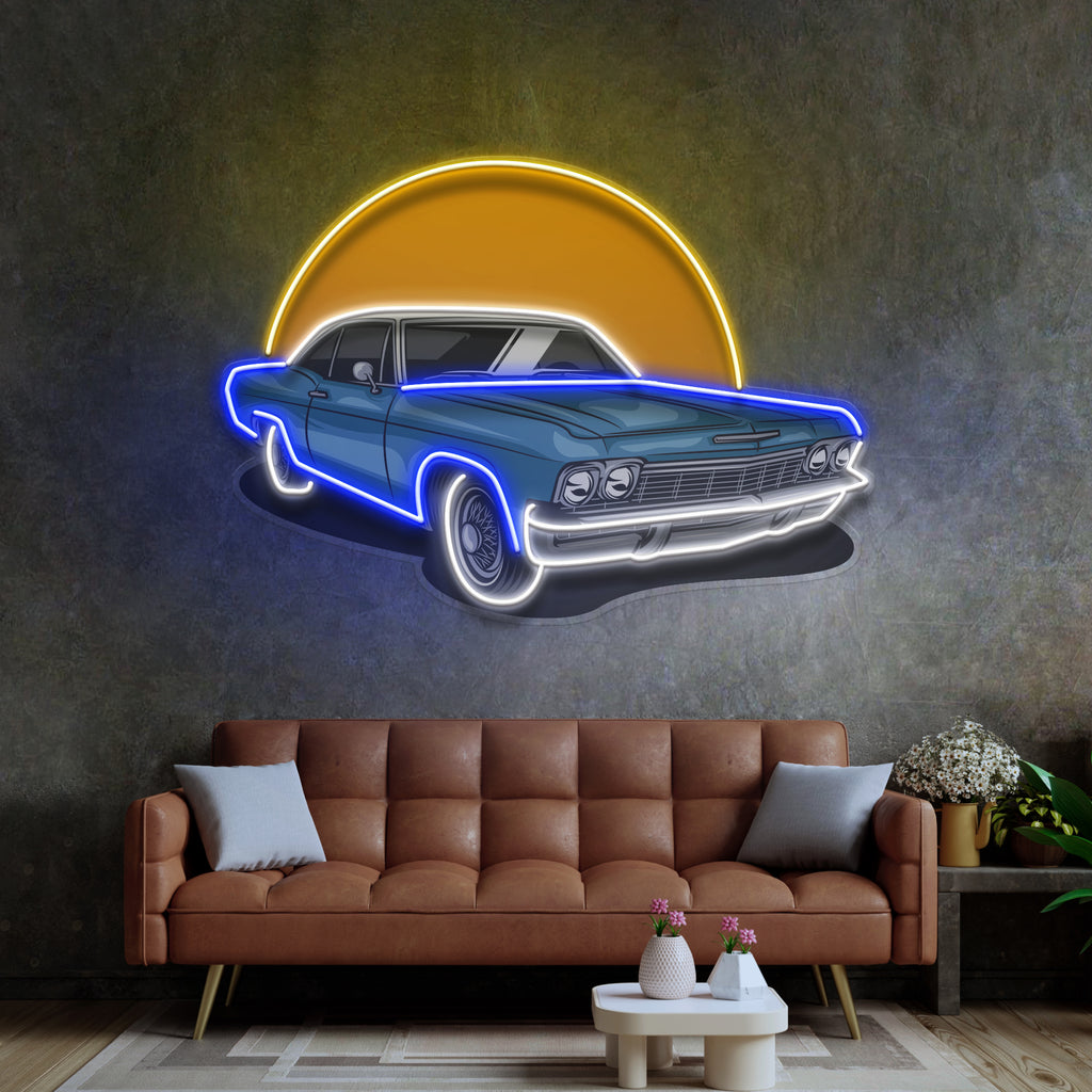 Vintage Retro Car LED Neon Sign Light Pop Art – Neonzastudio