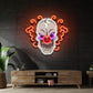 Evil Clown Skull LED Neon Sign Light Pop Art