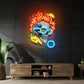 Galaxy Skull LED Neon Sign Light Pop Art