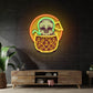Pineapple Skull LED Neon Sign Light Pop Art
