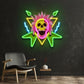 Rock And Skull LED Neon Sign Light Pop Art