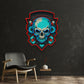 Shield Monkey Skull LED Neon Sign Light Pop Art