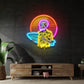 Summer Skull Vibe LED Neon Sign Light Pop Art